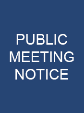 Public Meeting Notice