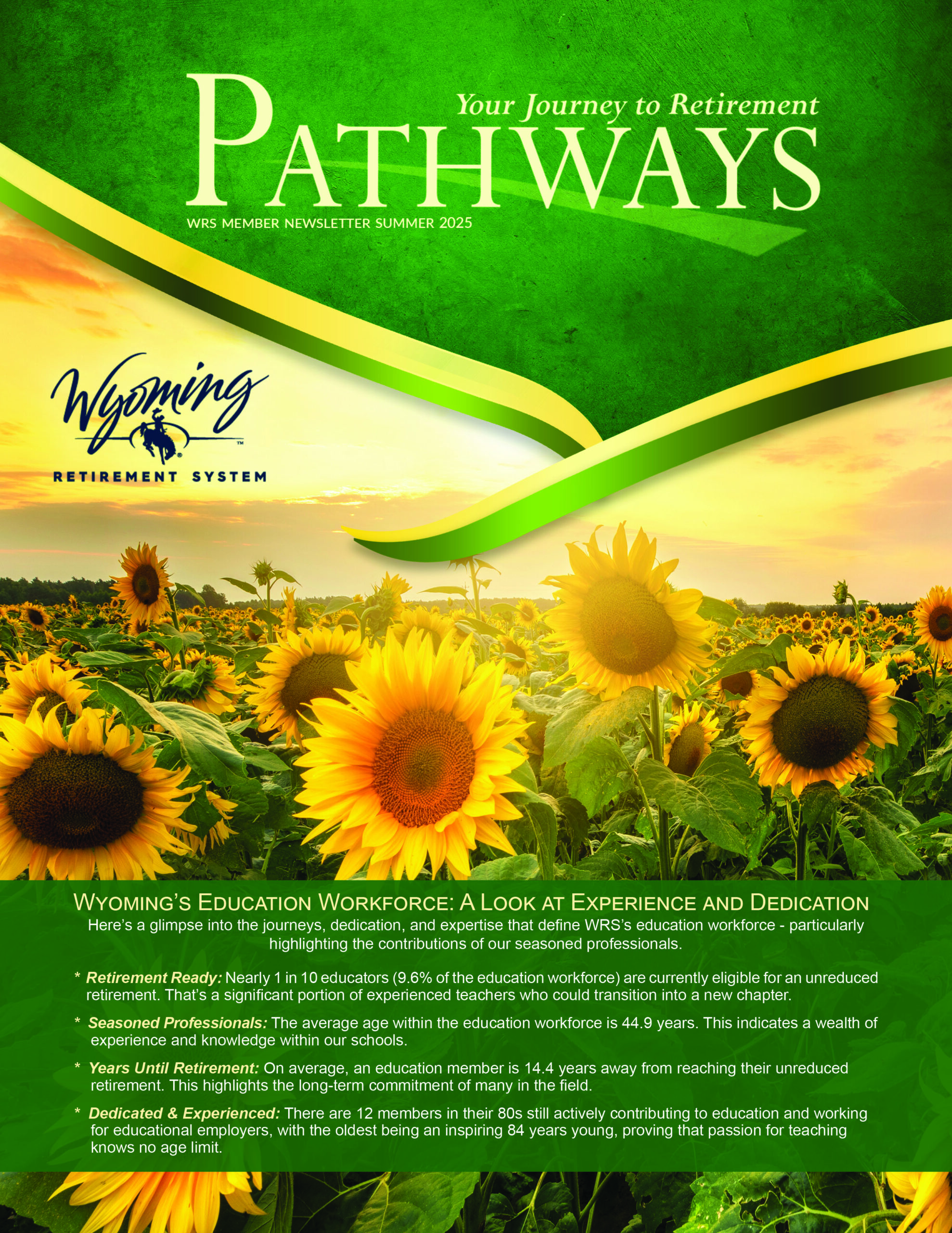 Pathways: WRS Winter Newsletter for Active Members